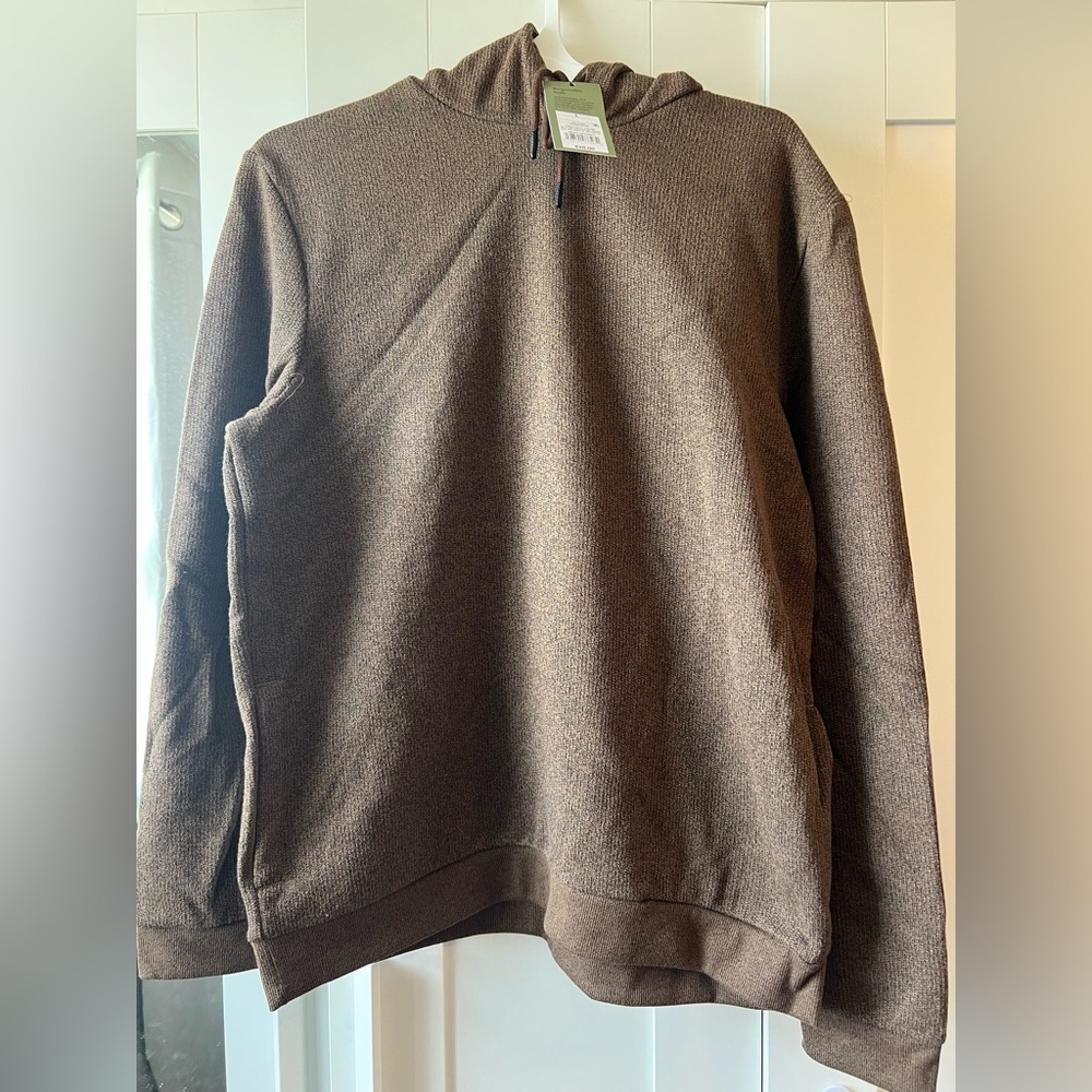 Goodfellow & Co Men's Brown Crewneck pullover sweater NWT